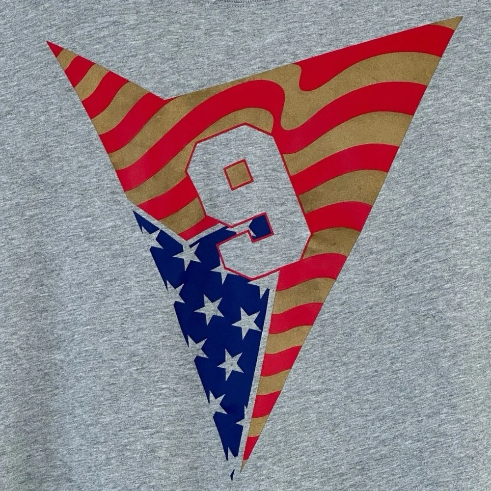 Jordan 1992‎ Olympic Dream Team Gray T-Shirt Mens Size 2XL Retro Tee